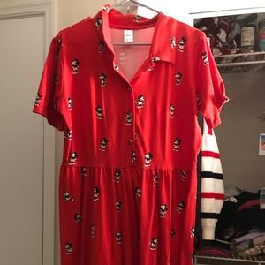 vintage mickey mouse dress